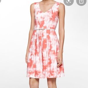 Calvin Klein Pink Watercolor Dress
